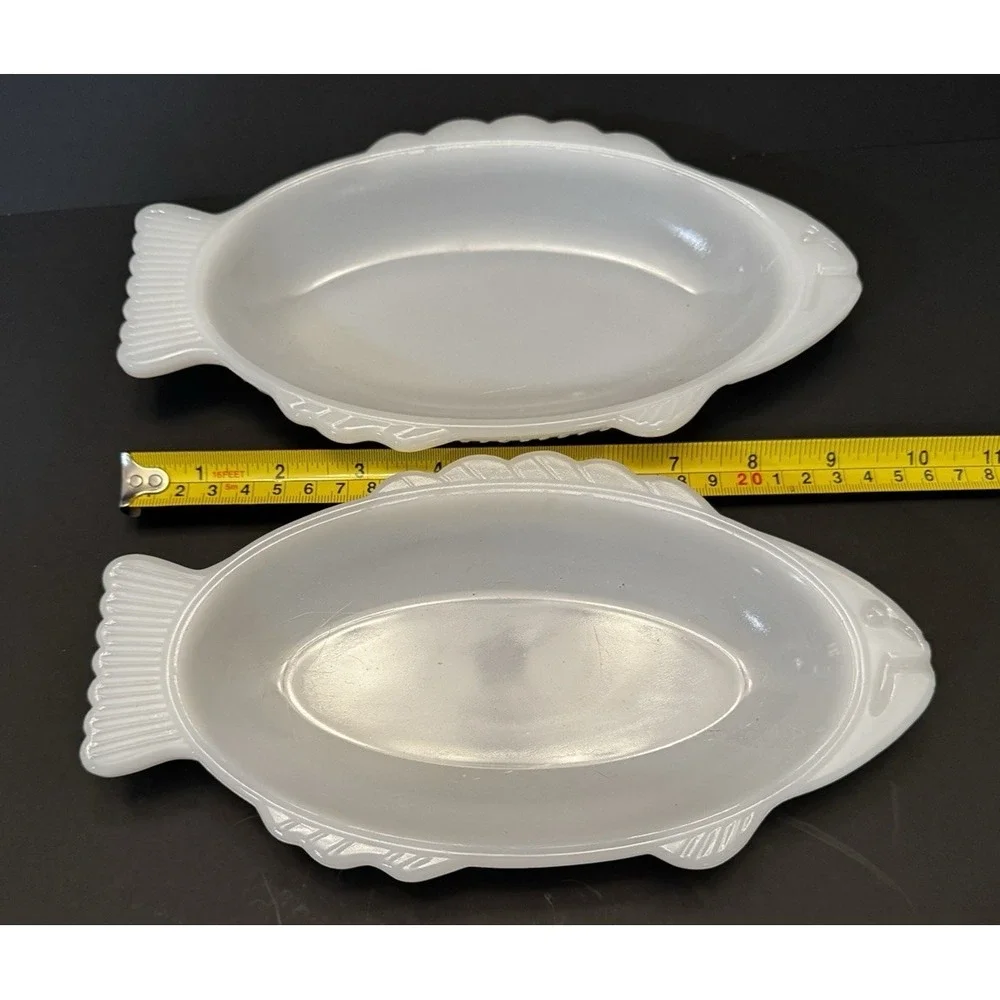 Glasbake vintage milk